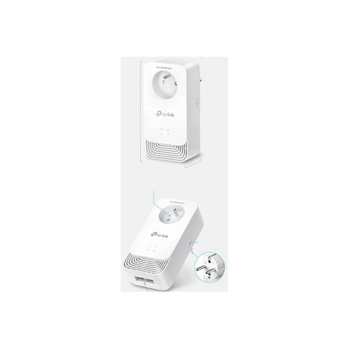 TP-Link PG2405P KIT V1 - Kit d'adaptation pour courant porteur 1GbE, G.hn - Branchement mural