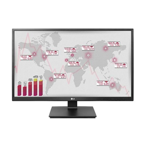 LG 27BK55YP-B - Écran LED - 27" - 1920 x 1080 Full HD (1080p) @ 75 Hz - IPS - 250 cd/m² - 1000:1 - 5 ms - HDMI, DVI-D, VGA, DisplayPort - haut-parleurs