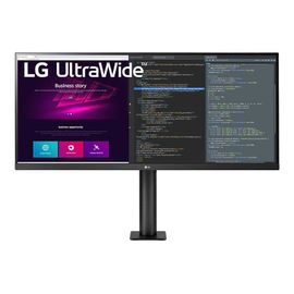 LG UltraWide 34WN780P-B - Écran LED - 34" - 3440 x 1440 UWQHD @ 75 Hz - IPS - 300 cd/m² - 1000:1 - HDR10 - 5 ms - 2xHDMI, DisplayPort - haut-parleurs