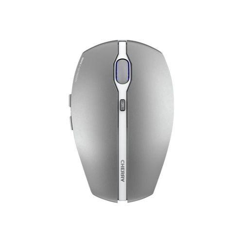 CHERRY GENTIX BT - Souris - optique - 7 boutons - sans fil - Bluetooth 4.0 - argent givré
