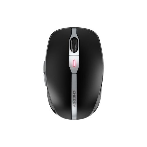 CHERRY MW 9100 - Souris - 6 boutons - sans fil - 2.4 GHz, Bluetooth 4.0 - récepteur sans fil USB - noir