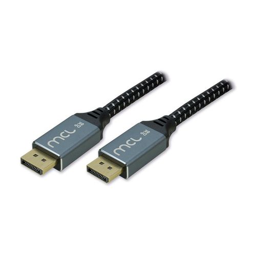 MCL - Câble DisplayPort - DisplayPort (M) - DisplayPort 1.4 - 3 m - support 8K60Hz (7680 x 4320) - noir, blanc