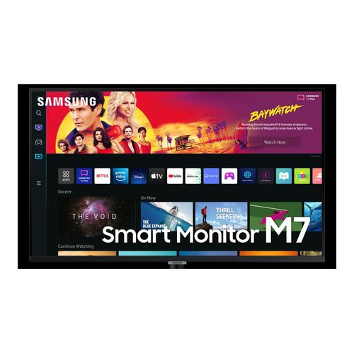 Samsung S32BM700UP - M70B Series - écran LED - Intelligent - 32" - 3840 x 2160 4K @ 60 Hz - VA - 300 cd/m² - 3000:1 - HDR10 - 4 ms - 2xHDMI, USB-C - haut-parleurs - noir