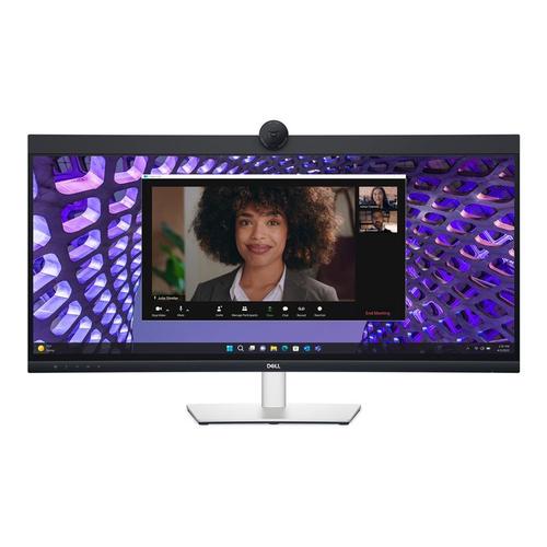 Dell P3424WEB - Écran LED - incurvé - 34" (34.14" visualisable) - 3440 x 1440 UWQHD @ 60 Hz - IPS - 300 cd/m² - 1000:1 - 5 ms - HDMI, DisplayPort, USB-C - haut-parleurs - avec Garantie de 3 ans...