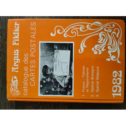 Argus Fildier Catalogue Des Cartes Postales 1982