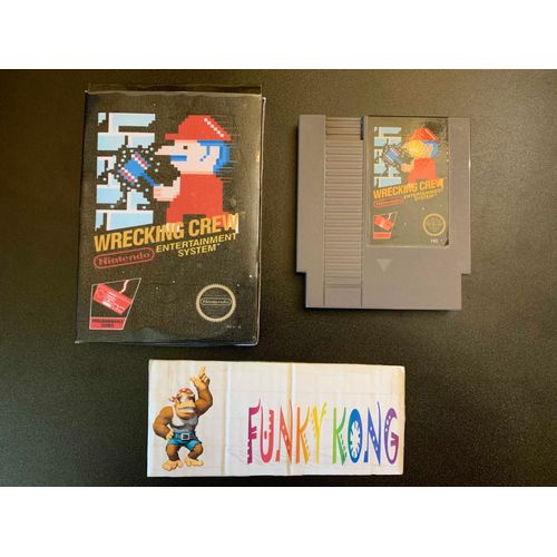 Wrecking Crew Nintendo Nes Asd