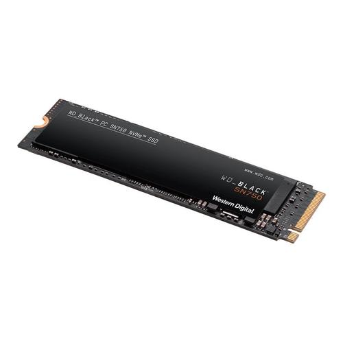 WD Black SN750 NVMe SSD WDS200T3X0C - SSD - 2 To - interne - M.2 2280 - PCIe 3.0 x4 (NVMe)