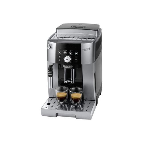 De'Longhi Magnifica S Smart ECAM250.23.SB - Machine à café automatique avec buse vapeur "Cappuccino" - 15 bar - argent/noir