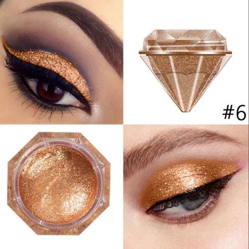 Ombre À Paupières 6 Couleurs Surligneur Gélatine Maquillage Démaquillant Anti-Cernes Brillant Visage Ombre À Paupières F Fkt29 