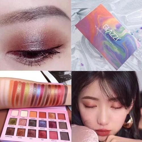 Ombre À Paupières Rainbow 18 Ombre À Paupières Couleur Perle Lumière Dumb Maquillage De Couleur Lumineuse Fkt69 