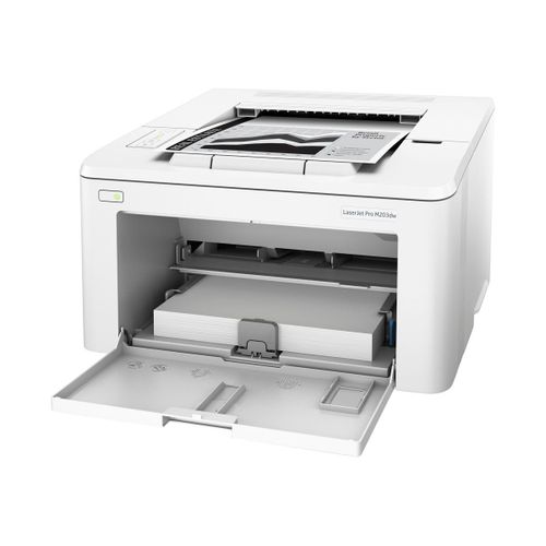 HP LaserJet Pro M203dw - Imprimante - Noir et blanc - Recto-verso - laser - A4/Legal - 1200 x 1200 ppp - jusqu'à 28 ppm - capacité : 260 feuilles - USB 2.0, LAN, Wi-Fi(n)