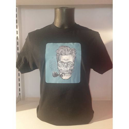 T Shirt Tête De Mort Hipster Taille S