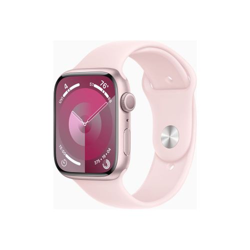 Apple Watch Series 9 Gps - Boîtier Aluminium 45 Mm Rose - Bracelet S/M