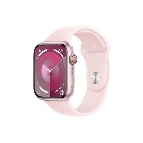 Apple Watch Series 9 Gps - Boîtier Aluminium 41 Mm Rose - Bracelet M/L
