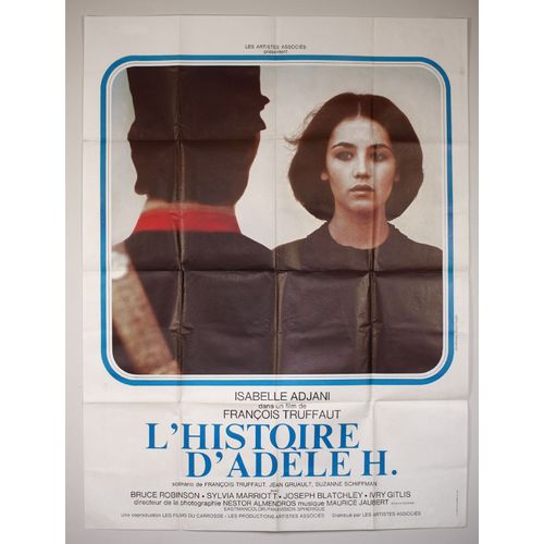 L'histoire D'adèle H. Affiche Française Originale. François Truffaut, Isabelle Adjani, Bruce Robinson, Sylvia Mariott