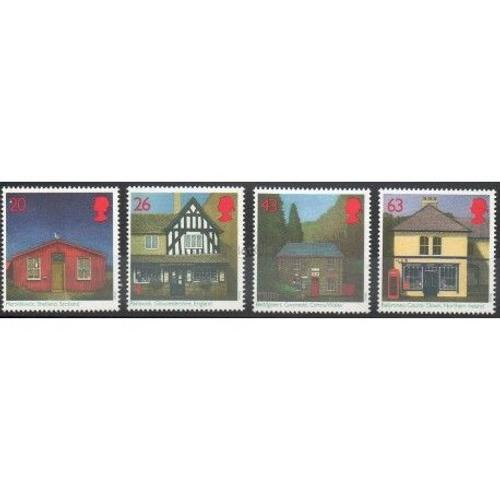 Royaume - Uni 1997 - Architectures - 4 Valeurs Neuves N°1988/1991