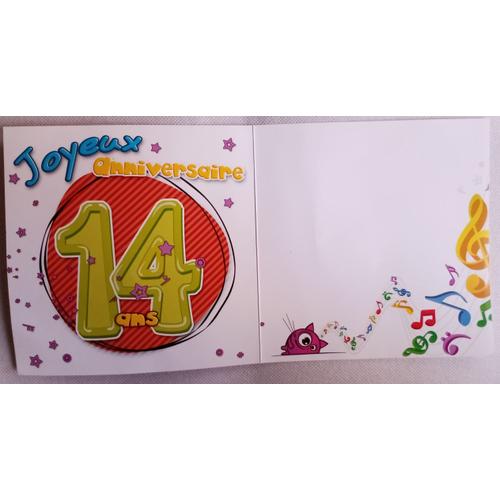 Carte Postale Anniversaire 60 Ans 2 volets avec enveloppe - Carte de vœux -  Achat & prix