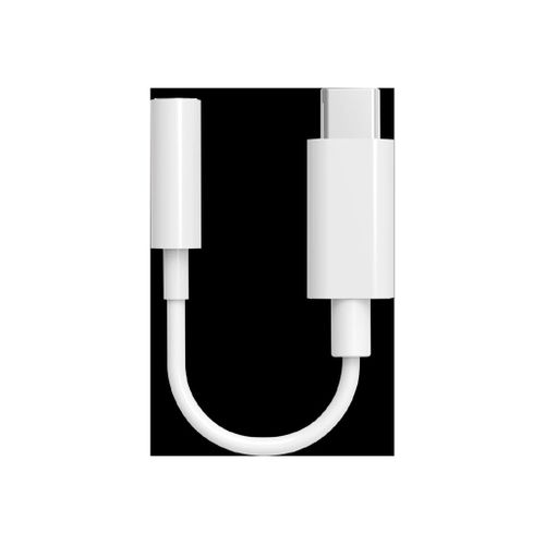 BIGBEN Connected - USB-C vers adaptateur de prise casque - 24 pin USB-C mâle pour jack mini femelle - blanc