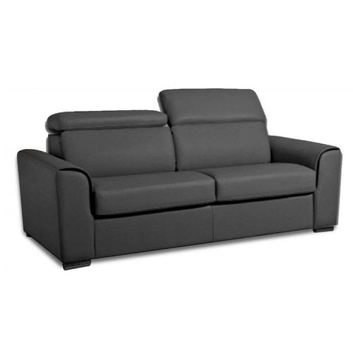 Canapé Convertible Express Imola Matelas 18cm Couchage 140 Cm Polyuréthane Graphite