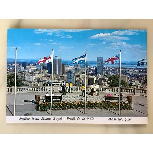 Skyline From Mount Royal Montréal