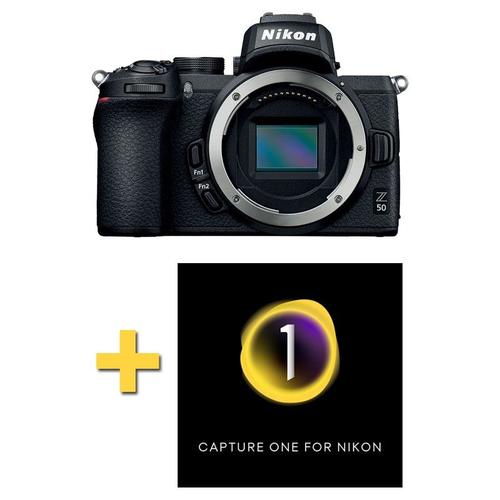 NIKON Z50 Nu Garanti 3 ans + Logiciel Capture One Pro