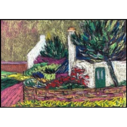 La Rue Du Port N° 2 - Pastel Original