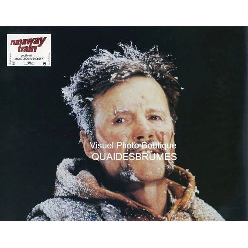 Runaway Train : Jeu A De 8 Photos D'exploitation Cinématographique - Format 21x27 Cm - De Andrei Konchalovsky Avec Jon Voight, Eric Roberts, Rebecca De Mornay, Danny Trejo, Kyle T. Heffner - 1985
