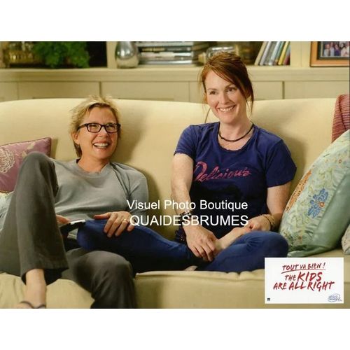 Tout Va Bien! The Kids Are All Right: Jeu De 6 Photos D'exploitation Cinématographique - Format 21x27.5 Cm - De Lisa Cholodenko Avec Annette Bening, Julianne Moore, Mark Ruffalo, Mia Wasikowska - 2010