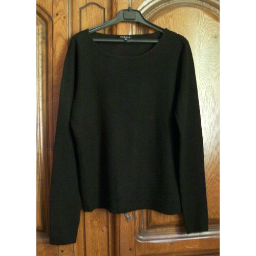 Pull Noir Caroll - Taille 40