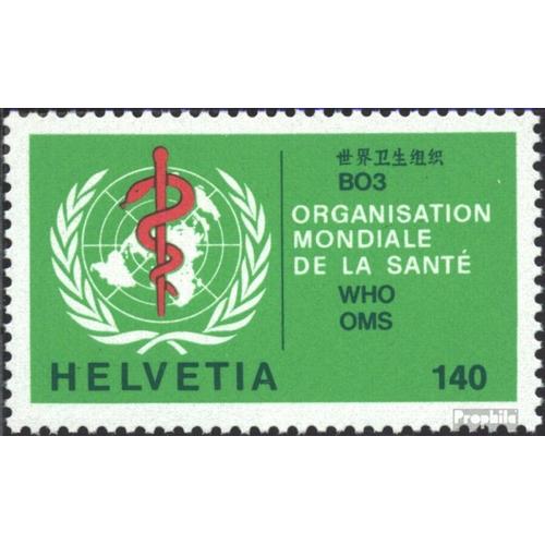 Suisse Who40 (Édition Complète) Oblitéré 1986 Santé