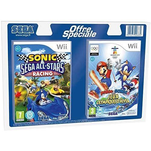 Sonic & Sega All-Star Racing + Mario & Sonic Aux Jo D'hiver Wii