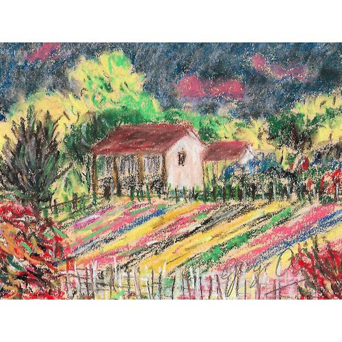 La Plantation N° 2 - Pastel Original