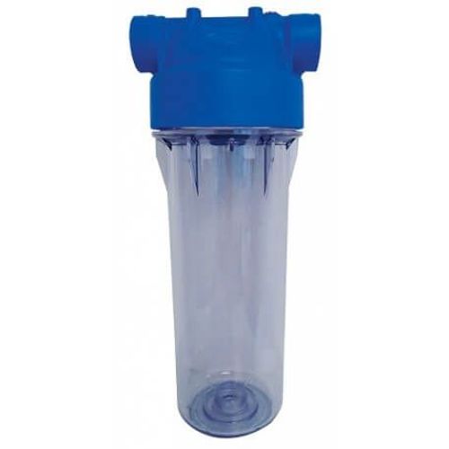 Porte filtre 9 3/4 transparent polyvalent avec équerre de fixation