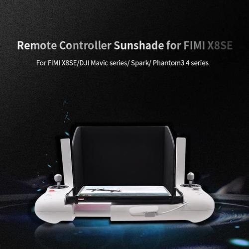 Télécommande Noir Pour Xiaomi Pare-Soleil Fimi X8 Se Rc Drone Fkt93-Générique