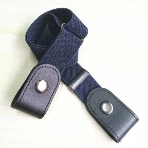 Shop-Story - Relax Ceinture Blue : Ceinture Élastique Sans Boucle Avec Fermoir À Pression