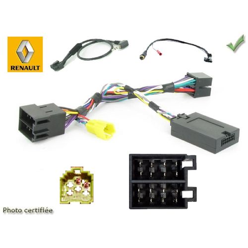 Interface Commande au volant RN5Sony compatible avec Renault Ecran deporte Sony