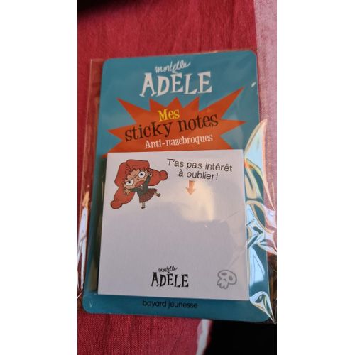 Sticky Notes Mortelle Adèle Anti-Nazebroques