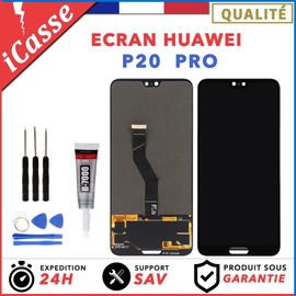 Ecran Pour Huawei P20 Pro Clt-L29 Clt-L09 Al00 Vitre Tactile Outils + Colle