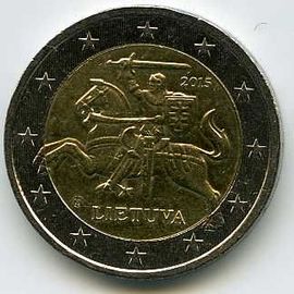 Lituanie 2 Euros 2015