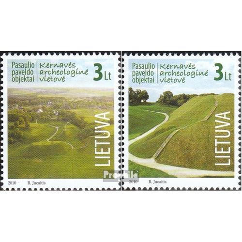 Lituanie 1045-1046 (Complète Edition) Neuf Avec Gomme Originale 2010 Unesco