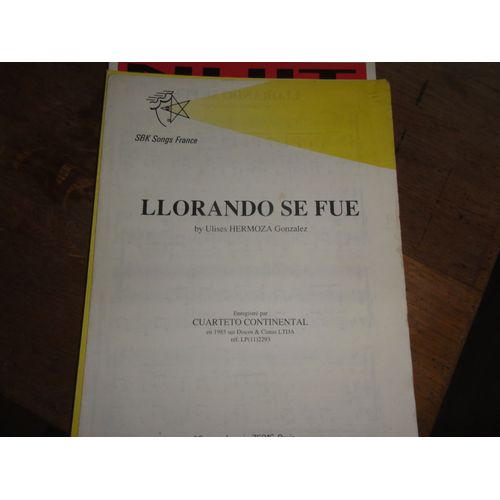 Llorando Se Fue Ou La Lambada