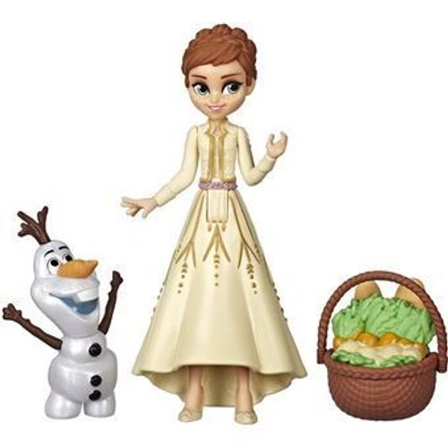 Figurines Anna Et Olaf + Accessoire - La Reine Des Neiges Frozen Il