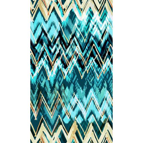 Homemania Tapis Imprimé Tremors 1 - Résumé - Décoration De Maison - Antidérapants - Pour Salon, Séjour, Chambre À Coucher - Multicolore En Polyester, Coton, 60 X 100 Cm