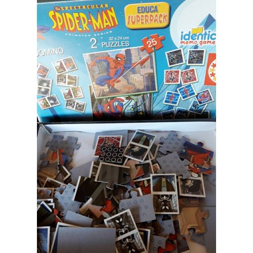 Puzzle 25 Pièces Superpack Spiderman