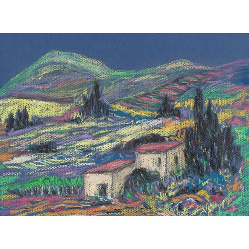 Mas Isolé N ° 2 - Pastel Original
