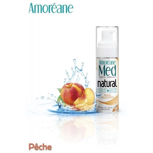 Lubrifiant Gourmand Pêche Au Phytoplancton Et Collagène Marin Vaginal Anal Pêche