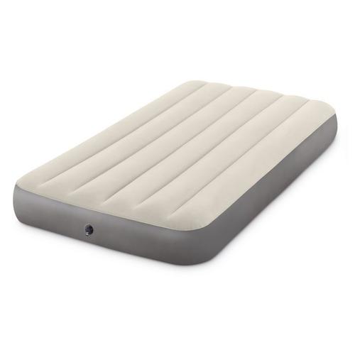 Matelas Gonflable Intex Downy Fiber-Tech 1 Place - Blanc