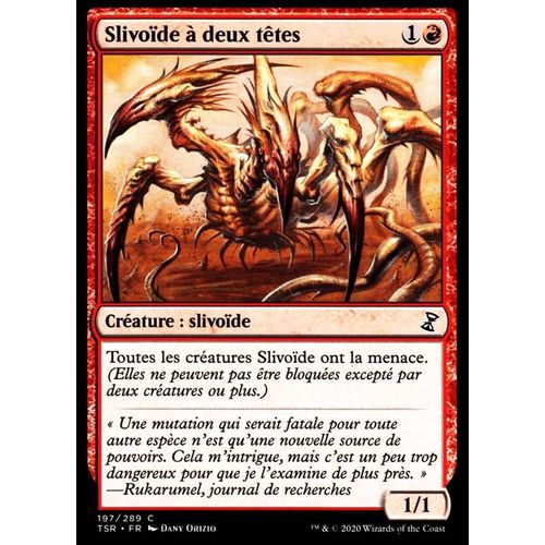 Slivoïde À Deux Têtes - Mtg - Spirale Temporelle Remastered - C - 197/289