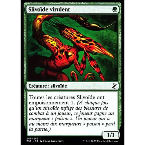 Slivoïde Virulent - Mtg - Spirale Temporelle Remastered - C - 246/289
