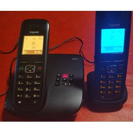 Téléphone fixe sans fil Gigaset duo A510a duo avec répondeur